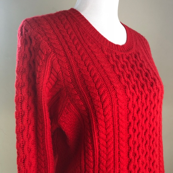 🌟HP🌟 J. Crew Cable Knit Pocketed Sweater - Picture 4 of 4